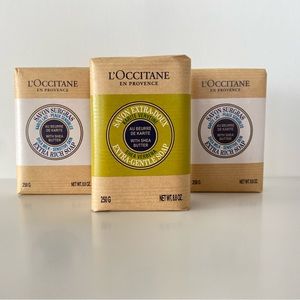 L’OCCITANE Soap, 3 Bars for $25